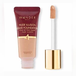 Wander Beauty Nude Illusion Liquid Foundation - Golden Mediun